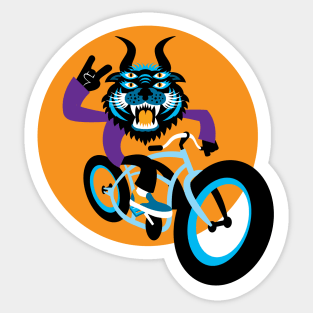 Gato Diablo Sticker